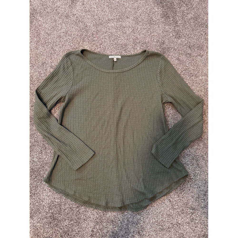 Charlotte Russe Women's Olive Green‎ Sweater